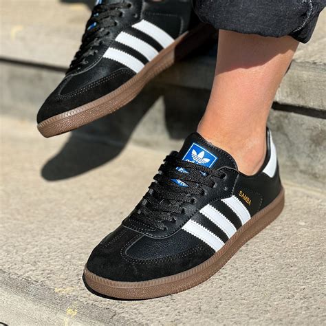 adidas samba black sneakers.